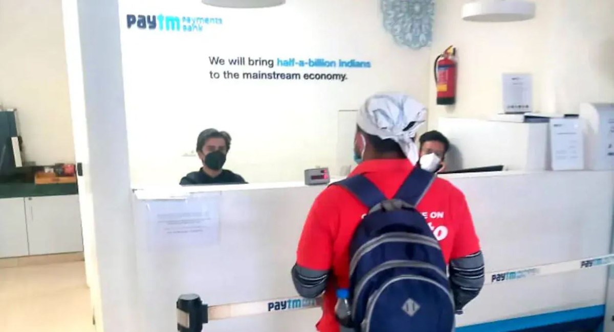 Paytm पर RBI का एक्शन (PC- Twitter.com/Paytm Bank)