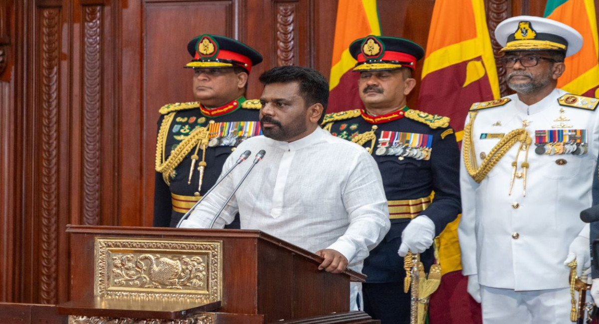 sri lanka president dissanayake (PC- X@anuradisanayake)