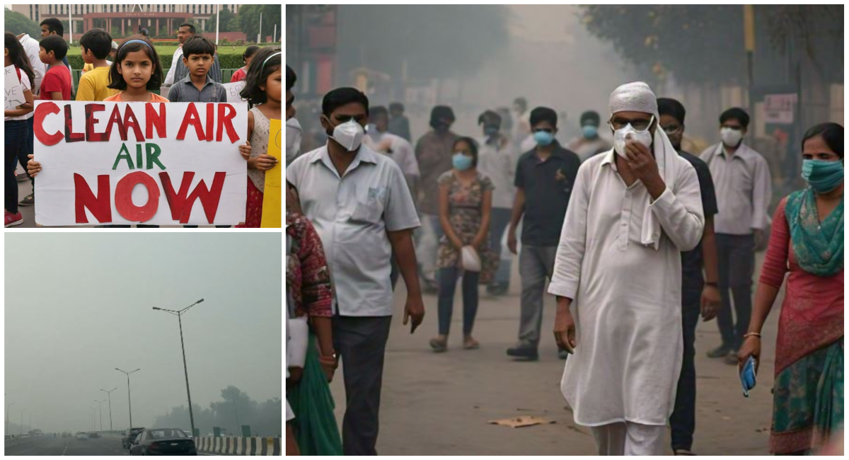 Delhi Air Pollution: सांस लेना हुआ मुश्किल