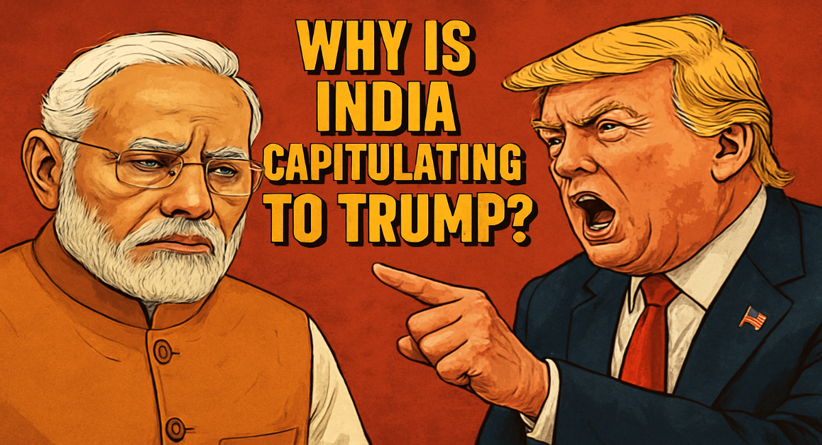 ट्रंप की बदतमीज़ी पर मोदी की चुप्पी क्यों?