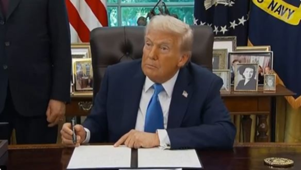 US president Donald Trump