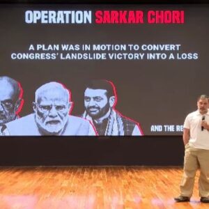 Rahul Gandhi on Vote Chori