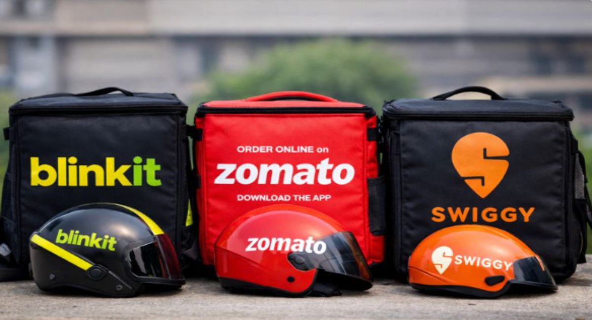 blinkit zomato swiggi