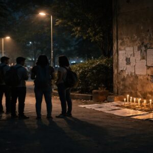 दिल्ली की JNU फिर सुर्खियों में (PC-AI generated)