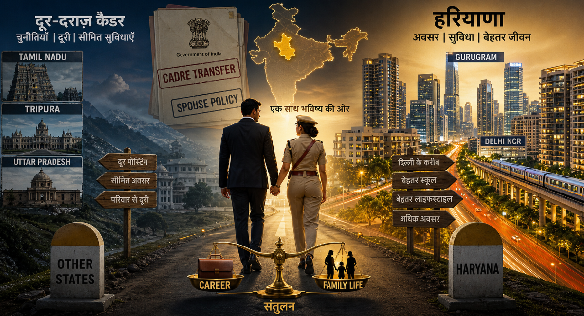 why IAS officers choose Haryana cadre
