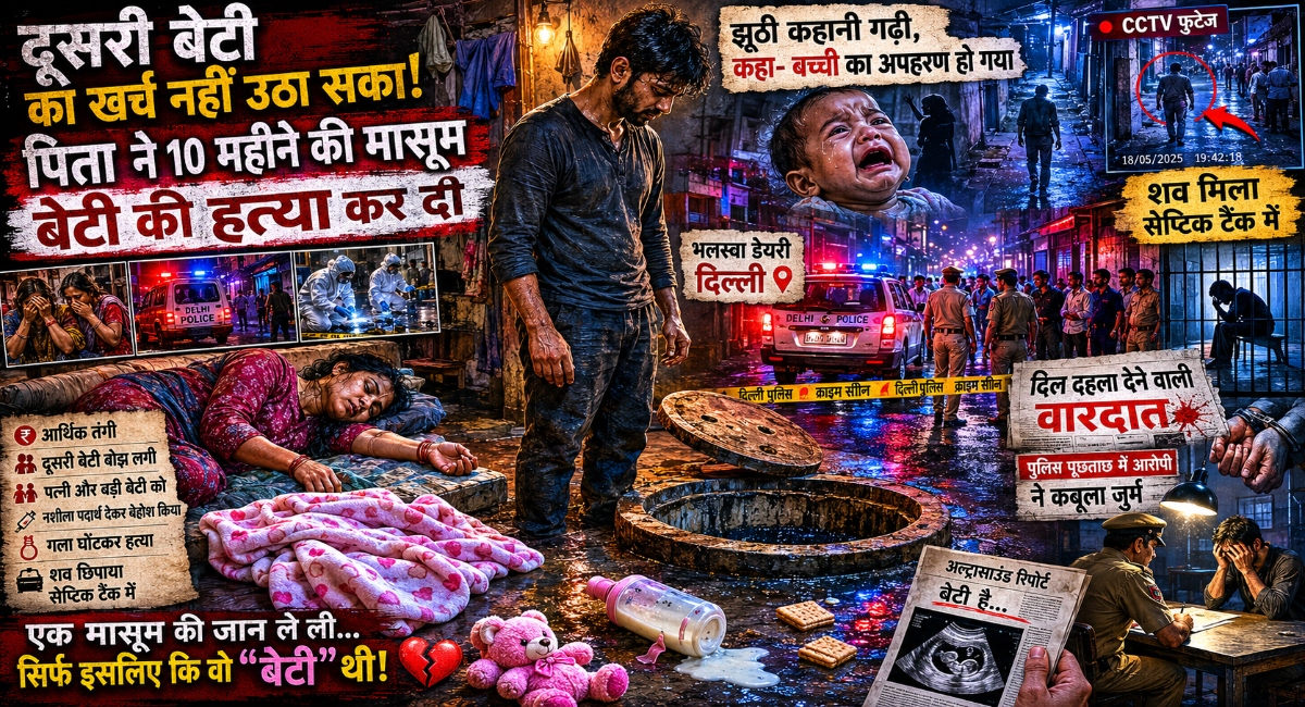 Delhi baby girl murder case