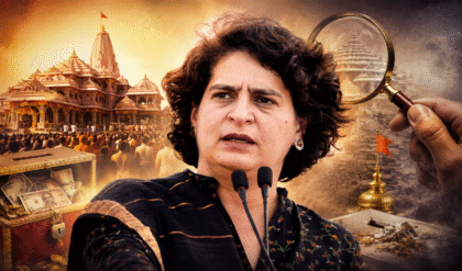 राम मंदिर चंदा विवाद पर सियासत तेज, प्रियंका गांधी ने सरकार को घेरा