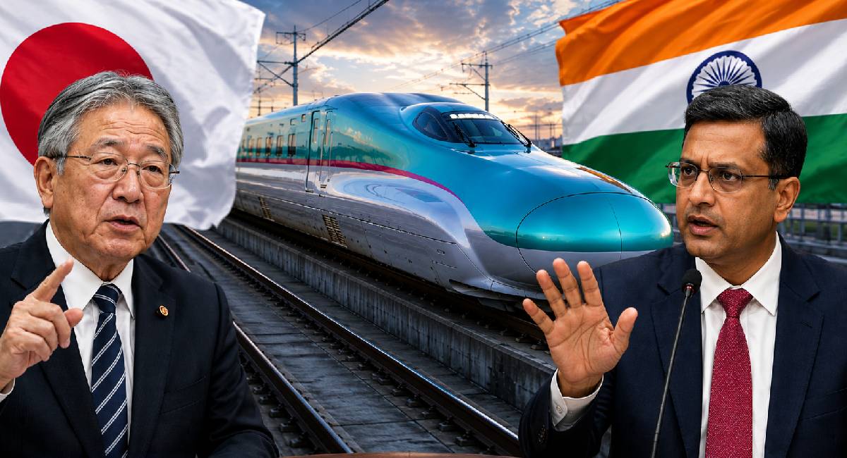 Bullet Train Project: जापान के पूर्व मंत्री के दावे पर विदेश मंत्रालय का पलटवार, जानें क्या कहा