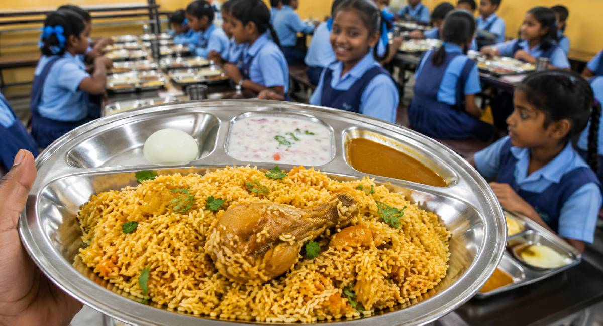 Mid-day Meal मेन्यू में अब Chicken Biryani, इस राज्य के CM बड़ी तैयारी