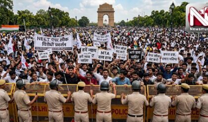 NEET Protest: क्या नीट पेपर लीक प्रोटेस्ट को लेकर पुलिस को नहीं था भीड़ का अंदाजा?