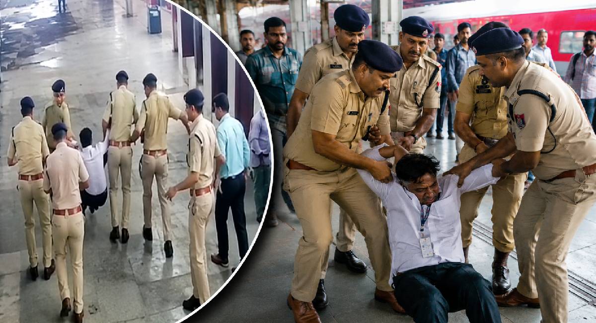 Railway Officer Assault: RPF जवानों ने रेल अधिकारी को स्टेशन पर घसीट-घसीटकर पीटा, क्या थी वजह?