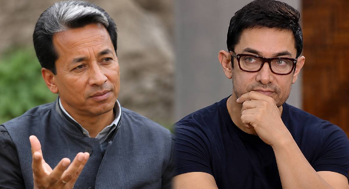 फिल्म '3 Idiots' सोनम वांगचुक पर नहीं बनी, क्यों बोलो Amir Khan?