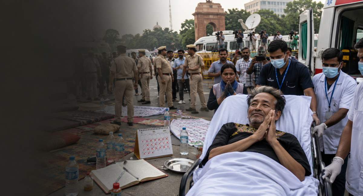 सोनम वांगचुक के अनशन और आंदोलनों का पूरा इतिहास (PC-AI)