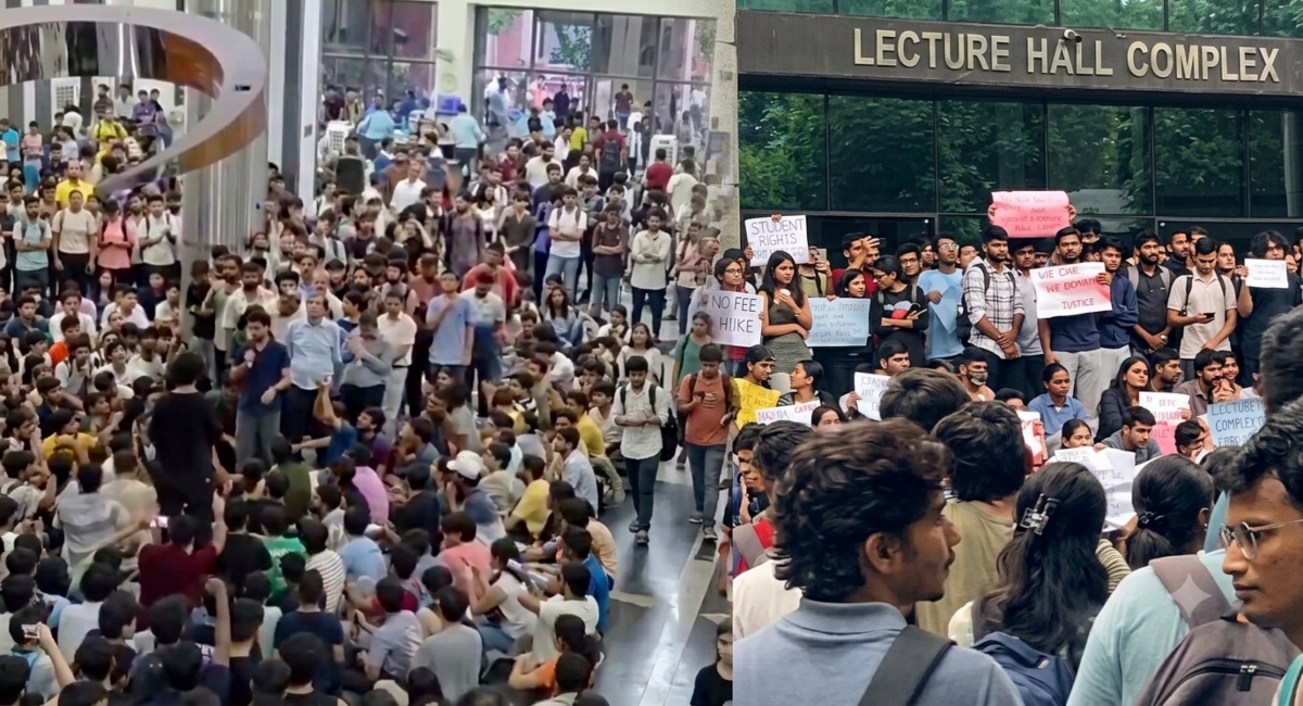 IIT Delhi में छात्र की मौत के बाद उबाल, 300 छात्रों ने Director के दफ्तर के बाहर किया प्रदर्शन
