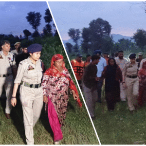 तेज बहाव के बीच जिंदगी और मौत की जंग