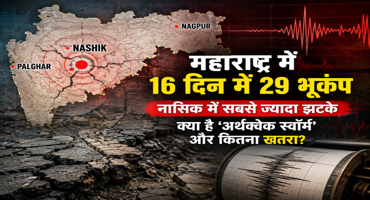 महाराष्ट्र में धरती के बार-बार हिलने की क्या है वजह?