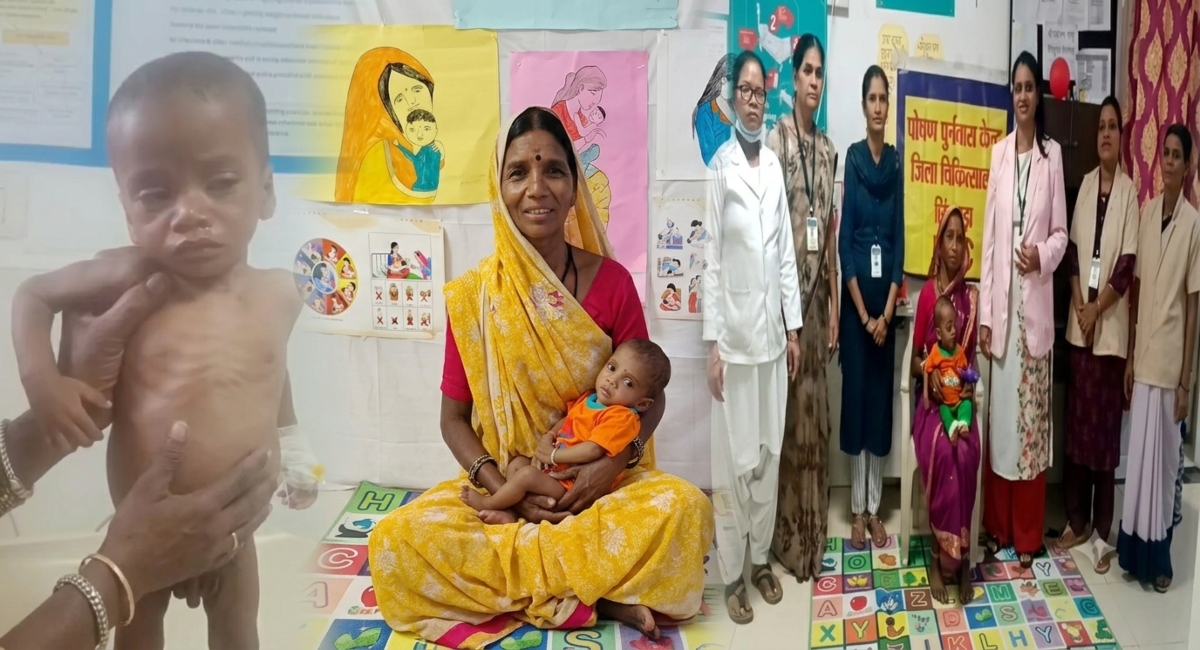 4.5 किलो के अतुल को 14 दिन के इलाज ने दी नई उम्मीद
