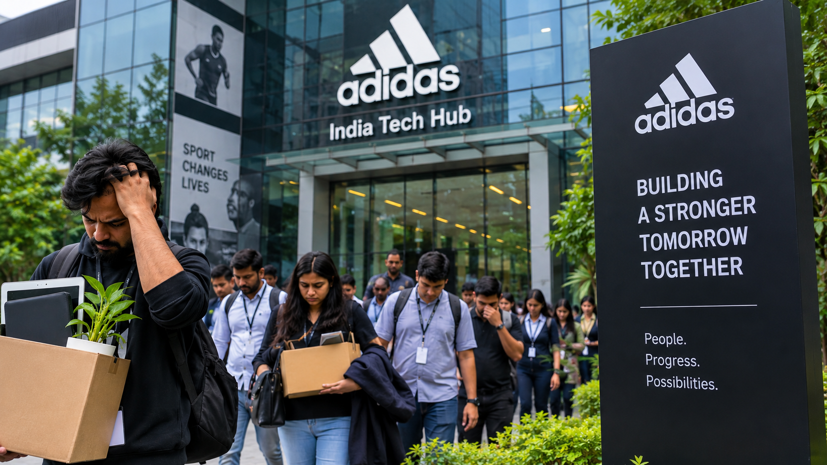 Adidas Gurgaon Layoffs