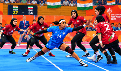 ndia Women Win Kabaddi Gold