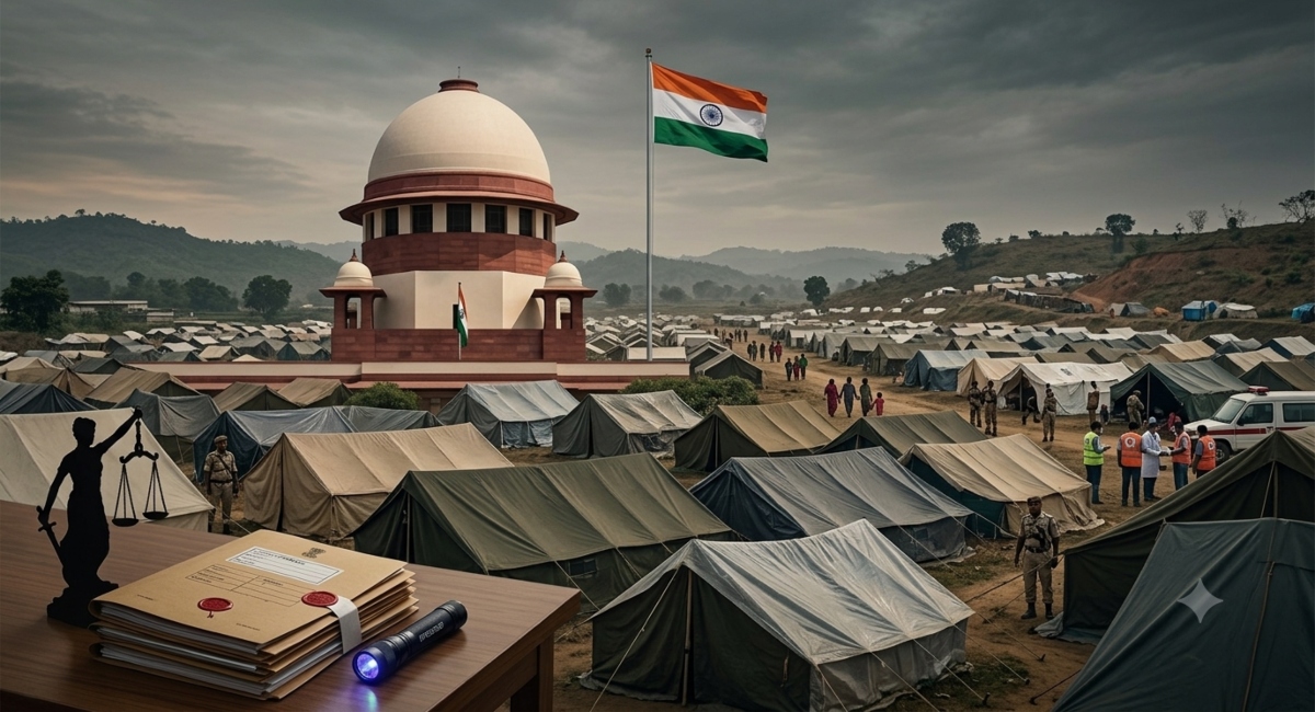 Manipur Relief Camps में मौतों पर सुप्रीम कोर्ट हैरान, 25 IDPs की मौत की जानकारी क्यों छिपी रही?