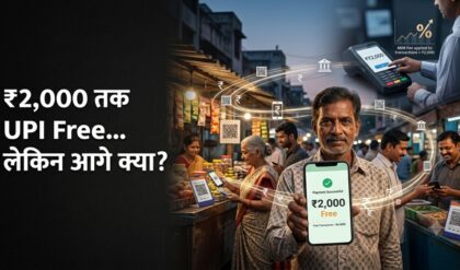 UPI Charges 2026: ₹2,000 तक UPI Payment Free, बड़े Transactions पर MDR का क्या होगा?