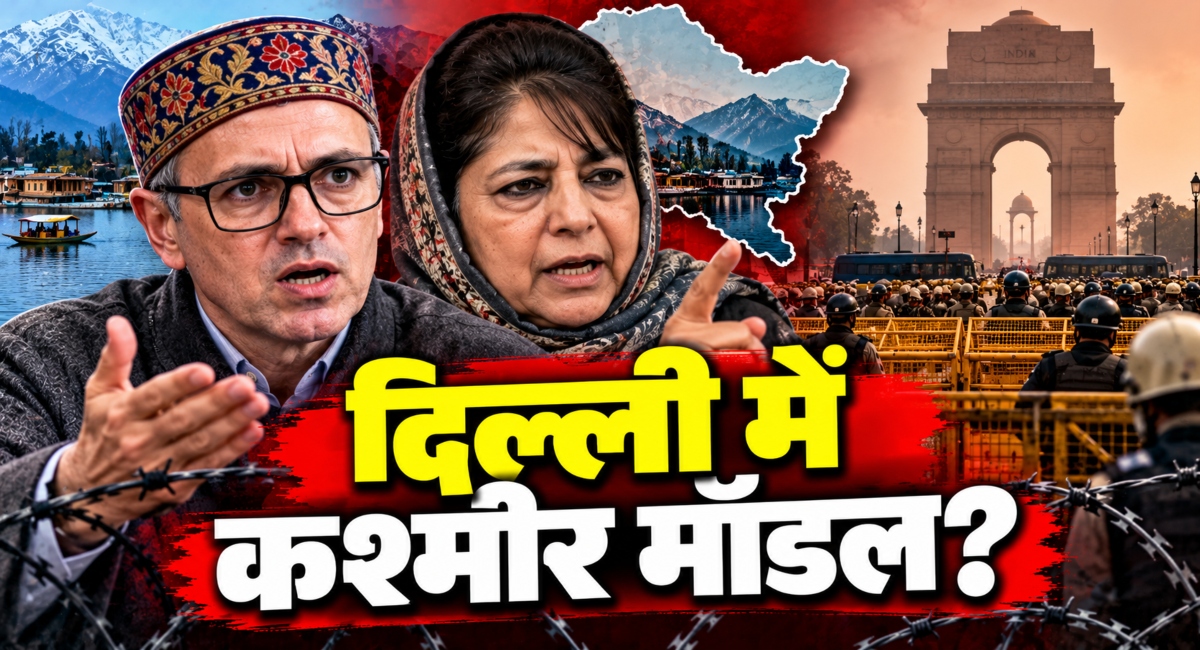 दिल्ली में 24 घंटे इंटरनेट बंदी, उमर अब्दुल्ला ने क्यों कहा कश्मीर मॉडल?