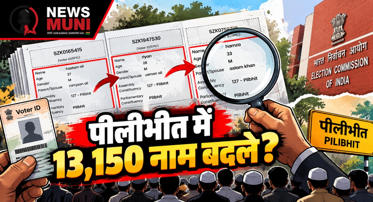 EPIC नंबर वही, पिता का नाम बदला? पीलीभीत वोटर लिस्ट की जांच शुरू